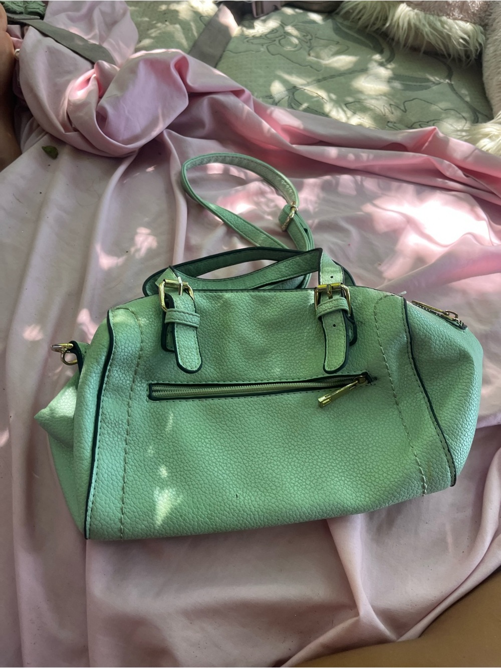 Mint Green Women’s Satchel Handbag - Unbranded